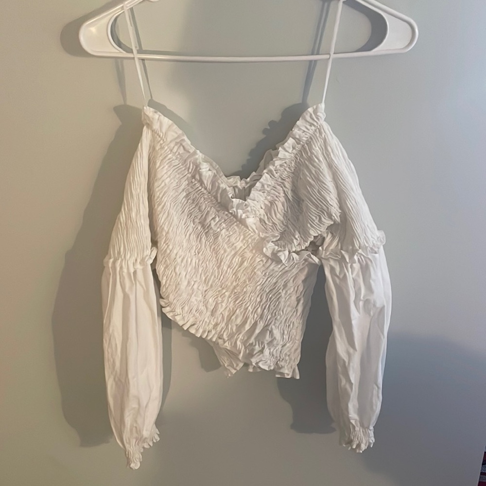 Zara long sleeve top.